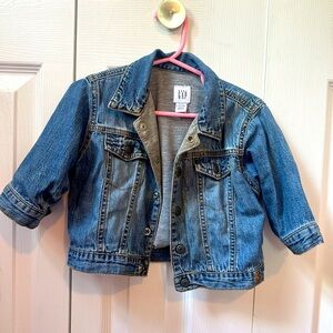 Baby Gap lined denim jacket